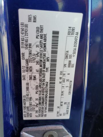 Photo 10 from auction – 2013 FORD ESCAPE SE with VIN 1FMCU9GX9DUB37862