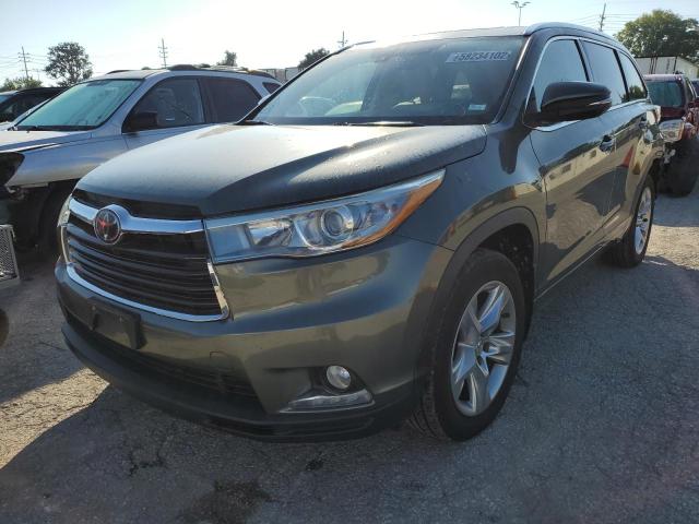 Photo 2 from auction – 2015 TOYOTA HIGHLANDER with VIN 5TDDKRFHXFS112730