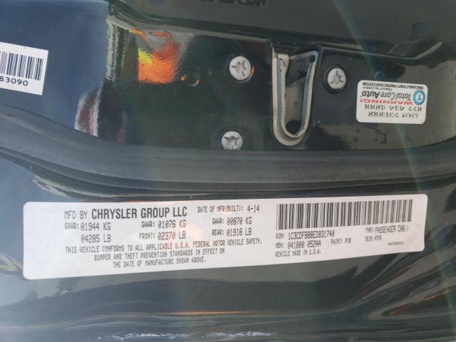Photo 10 from auction – 2014 DODGE DART SXT with VIN 1C3CDFBB8ED831740