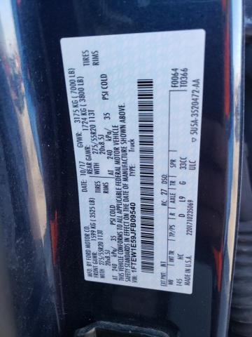 Photo 10 from auction – 2018 FORD F150 SUPER with VIN 1FTEW1E59JFB09540