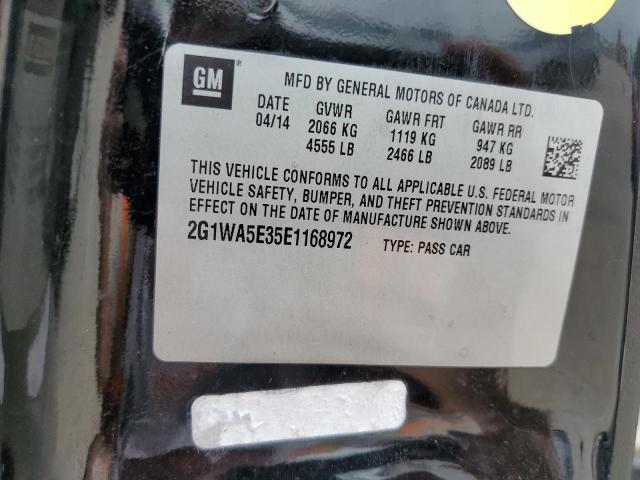 Photo 10 from auction – 2014 CHEVROLET IMPALA LIM with VIN 2G1WA5E35E1168972