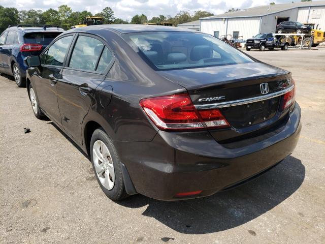 Photo 3 from auction – 2014 HONDA CIVIC LX with VIN 2HGFB2F59EH507129