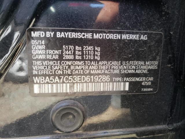 Photo 10 from auction – 2014 BMW 528 XI with VIN WBA5A7C53ED619286