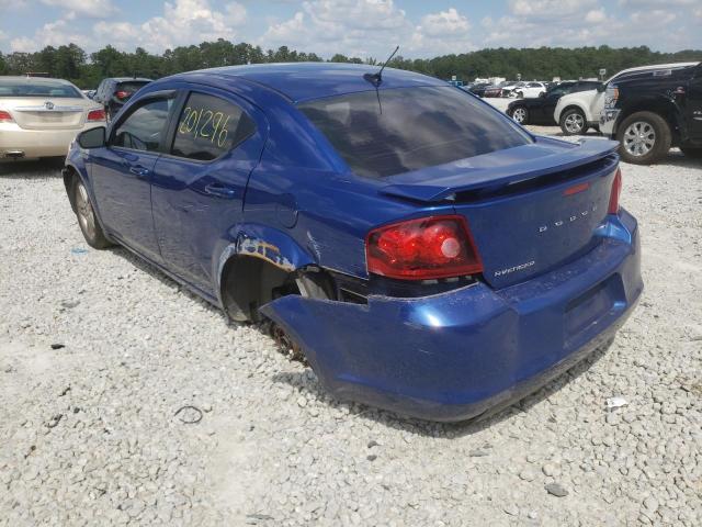 Photo 3 from auction – 2012 DODGE AVENGER SX with VIN 1C3CDZCB1CN287105