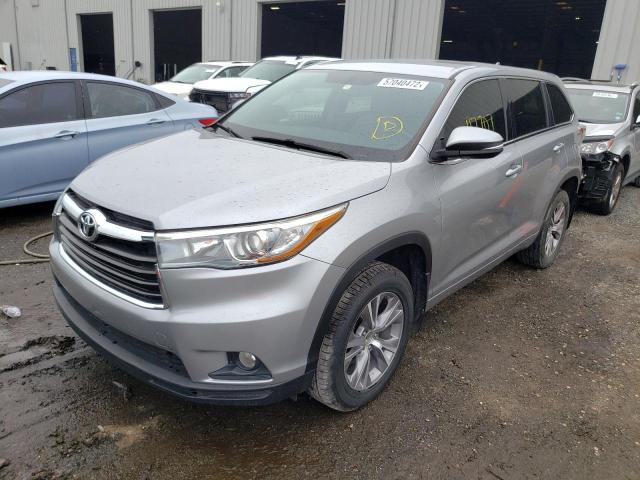 Photo 2 from auction – 2015 TOYOTA HIGHLANDER with VIN 5TDZKRFH1FS089831