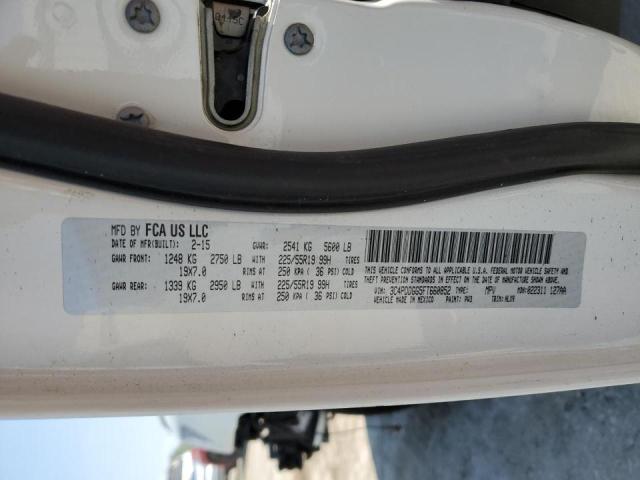 Photo 10 from auction – 2015 DODGE JOURNEY CR with VIN 3C4PDDGG5FT660852