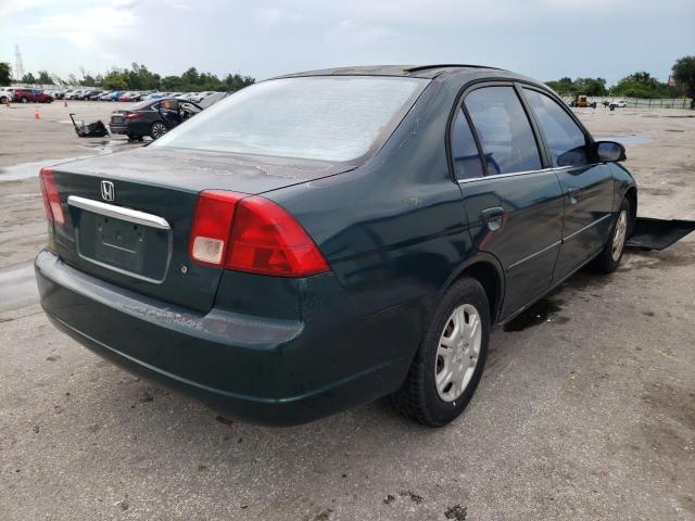 Photo 4 from auction – 2001 HONDA CIVIC LX with VIN 2HGES16561H540220