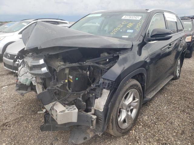 Photo 2 from auction – 2017 TOYOTA HIGHLANDER with VIN 5TDYZRFH9HS215752