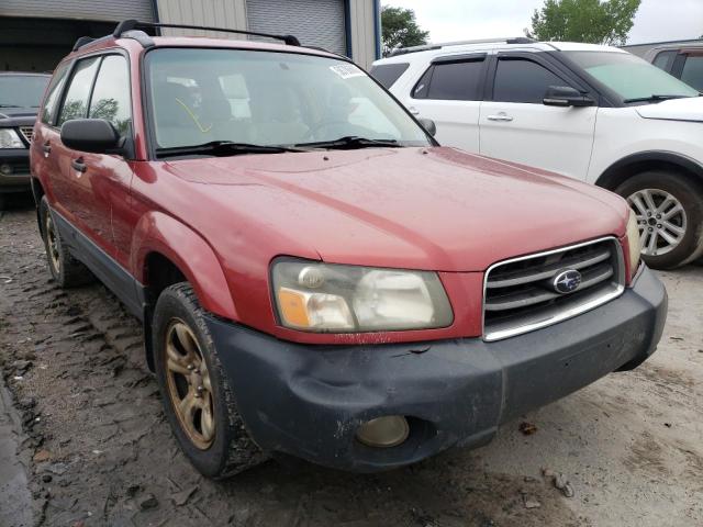 SUBARU FORESTER 2003 with VIN JF1SG63633H717172 - Photo from auction