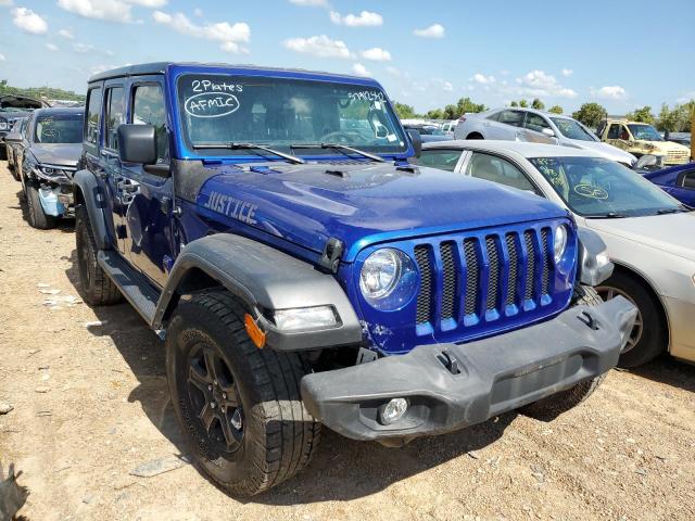 JEEP WRANGLER U 2018 with VIN 1C4HJXDG3JW227262 - Photo from auction