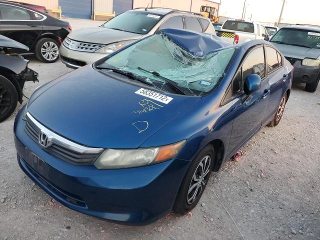 Photo 2 from auction – 2012 HONDA CIVIC with VIN 19XFB2F56CE304397