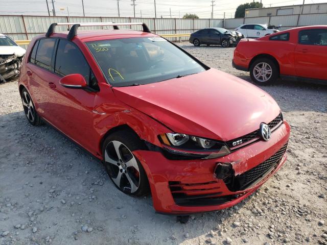 VOLKSWAGEN GTI 2015 with VIN 3VW4T7AU0FM084004 - Photo from auction