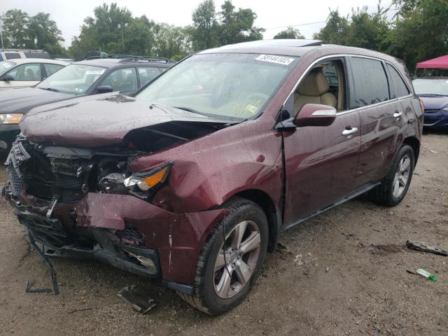 Photo 2 from auction – 2012 ACURA MDX TECHNO with VIN 2HNYD2H35CH503499