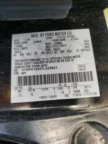 Photo 10 from auction – 2007 FORD EXPEDITION with VIN 1FMFK15557LA25821