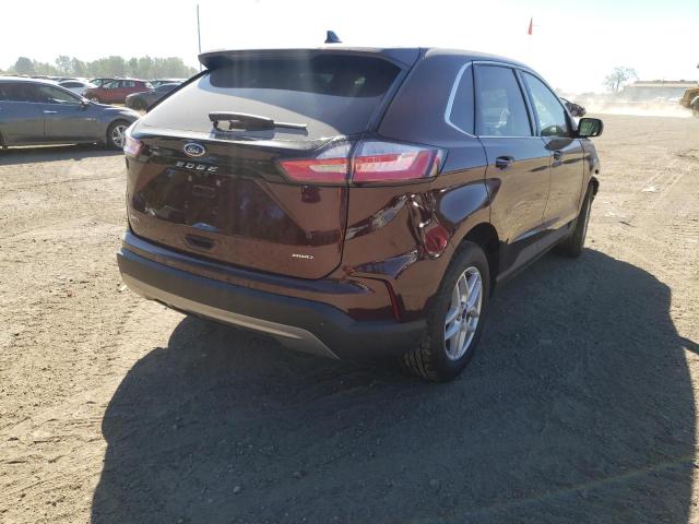 Photo 4 from auction – 2022 FORD EDGE SEL with VIN 2FMPK4J90NBA42957