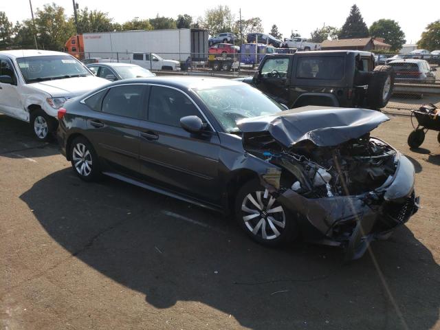 HONDA CIVIC LX 2022 with VIN 2HGFE2F26NH545673 - Photo from auction