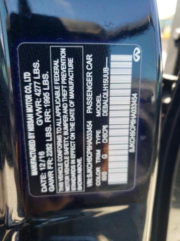 Photo 10 from auction – 2017 INFINITI QX30 BASE with VIN SJKCH5CP6HA033454