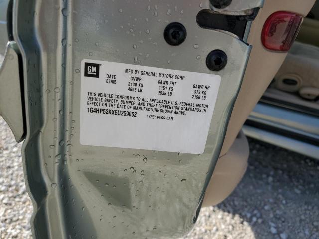 Photo 10 from auction – 2005 BUICK LESABRE CU with VIN 1G4HP52KX5U259052