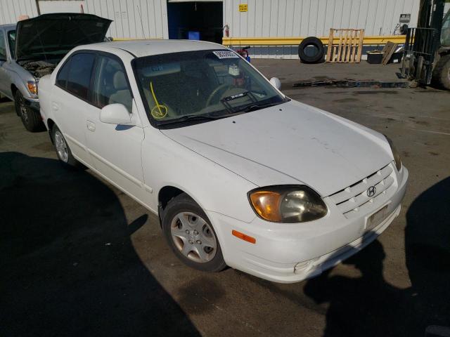 HYUNDAI ACCENT 2005 with VIN KMHCG45C75U599235 - Photo from auction