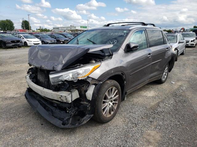 Photo 2 from auction – 2015 TOYOTA HIGHLANDER with VIN 5TDJKRFH4FS175583