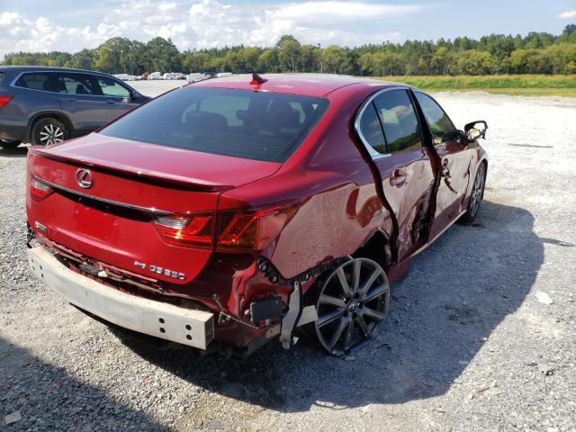 Photo 4 from auction – 2013 LEXUS GS 350 with VIN JTHCE1BL0D5013253