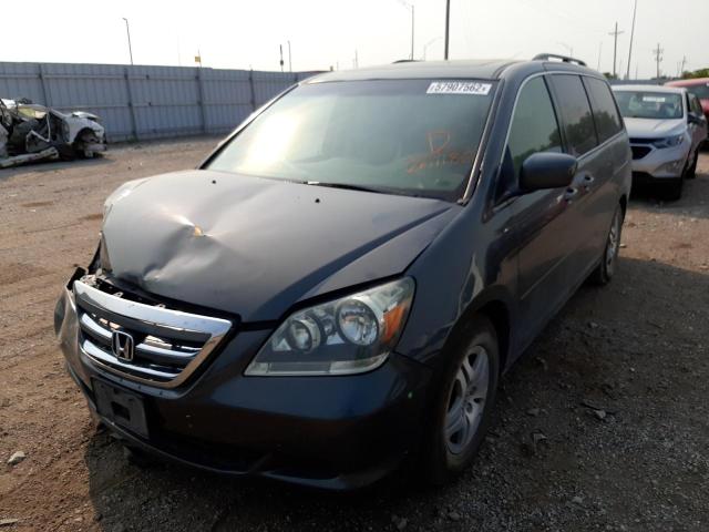 Photo 2 from auction – 2007 HONDA ODYSSEY EX with VIN 5FNRL38767B061186