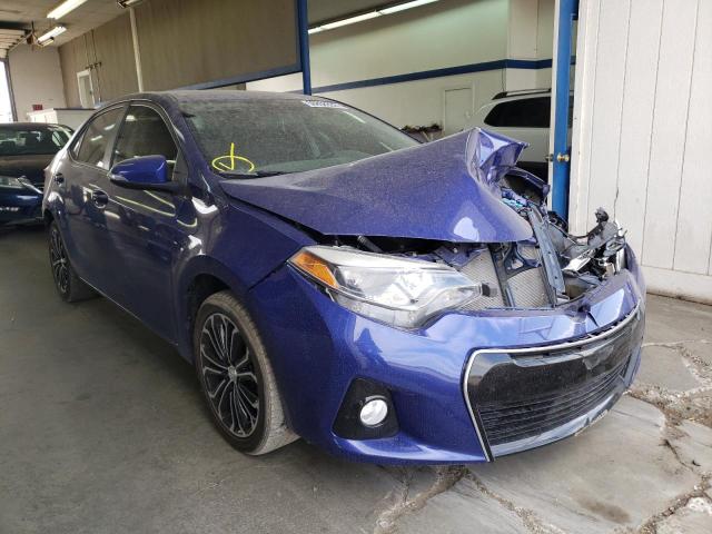 TOYOTA COROLLA L 2014 with VIN 5YFBURHE2EP104522 - Photo from auction