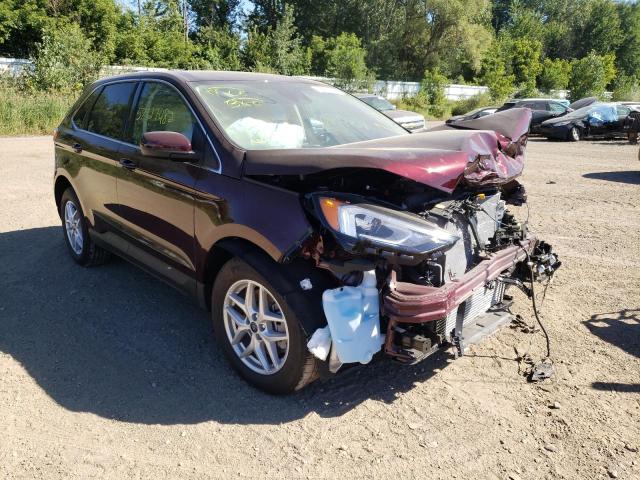 FORD EDGE SEL 2022 with VIN 2FMPK4J90NBA42957 - Photo from auction