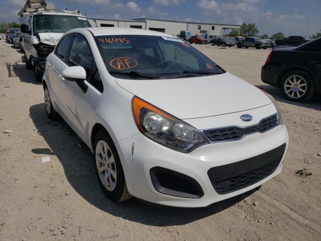 KIA RIO EX 2014 with VIN KNADN5A3XE6416485 - Photo from auction