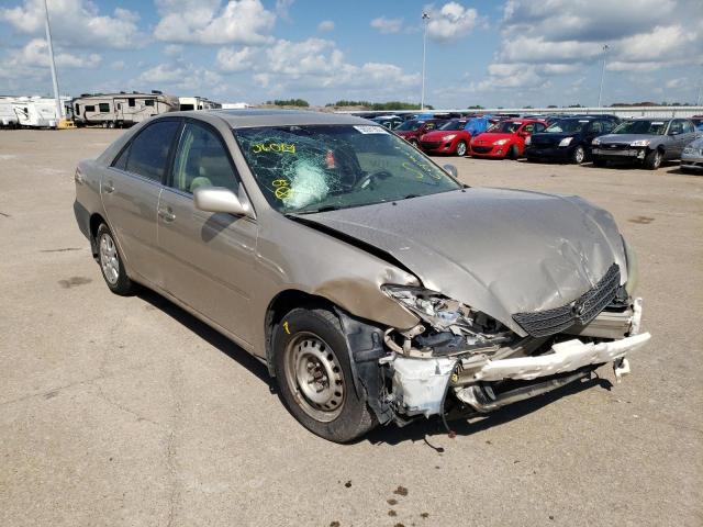 TOYOTA CAMRY LE 2003 with VIN JTDBF32K830104506 - Photo from auction