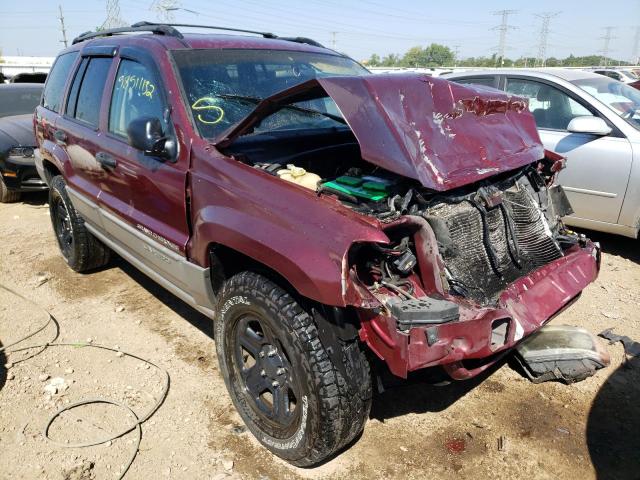 JEEP GR CHEROKE 2002 with VIN 1J4GW48S22C244271 - Photo from auction