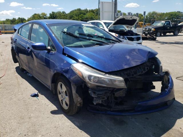 KIA FORTE LX 2017 with VIN 3KPFK4A74HE054346 - Photo from auction