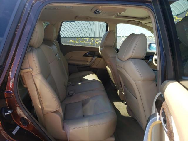 Photo 6 from auction – 2011 ACURA MDX TECHNO with VIN 2HNYD2H4XBH500217
