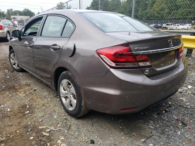 Photo 3 from auction – 2013 HONDA CIVIC LX with VIN 2HGFB2F54DH580651