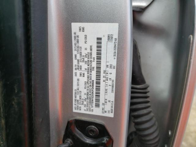 Photo 10 from auction – 2019 FORD F150 SUPER with VIN 1FTEW1E55KFD08800