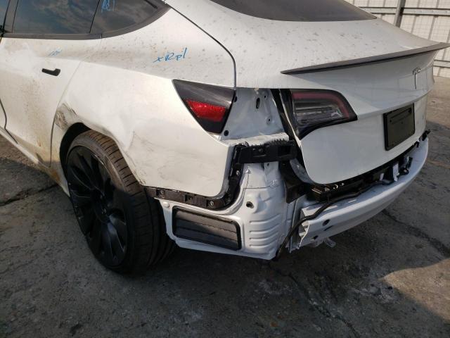 Photo 9 from auction – 2022 TESLA MODEL 3 with VIN 5YJ3E1EC4NF298682