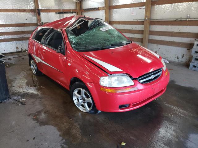 CHEVROLET AVEO BASE 2008 with VIN KL1TD66698B248089 - Photo from auction