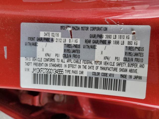 Photo 10 from auction – 2016 MAZDA CX-3 TOURI with VIN JM1DKFC72G0134655