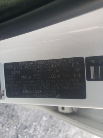 Photo 10 from auction – 2015 KIA FORTE EX with VIN KNAFZ4A89F5263916