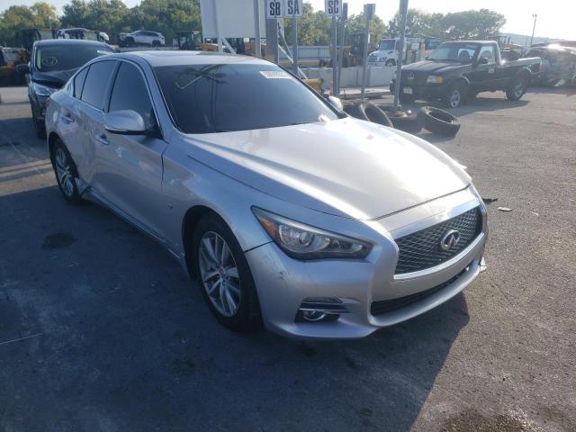 INFINITI Q50 BASE 2015 with VIN JN1BV7AR9FM403639 - Photo from auction