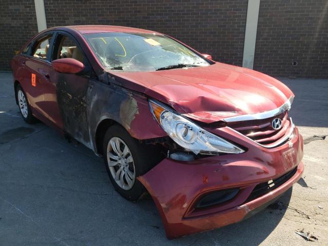HYUNDAI SONATA GLS 2012 with VIN 5NPEB4AC6CH484103 - Photo from auction