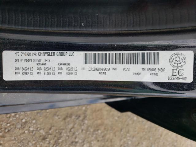 Photo 10 from auction – 2013 CHRYSLER 200 LX with VIN 1C3CCBAB8DN654354
