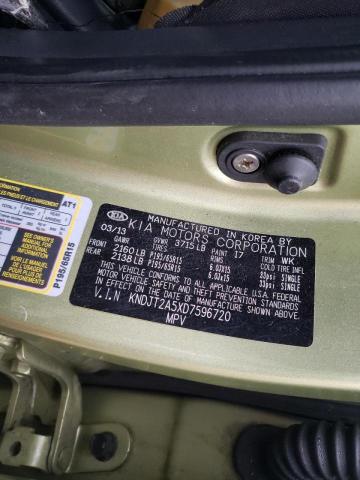 Photo 10 from auction – 2013 KIA SOUL with VIN KNDJT2A5XD7596720
