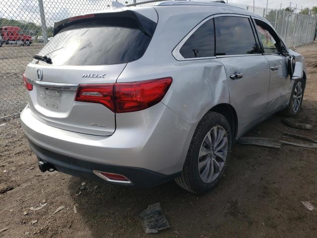 Photo 4 from auction – 2015 ACURA MDX TECHNO with VIN 5FRYD4H47FB025931