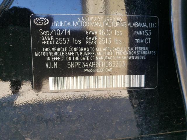 Photo 10 from auction – 2015 HYUNDAI SONATA SPO with VIN 5NPE34AB9FH083203