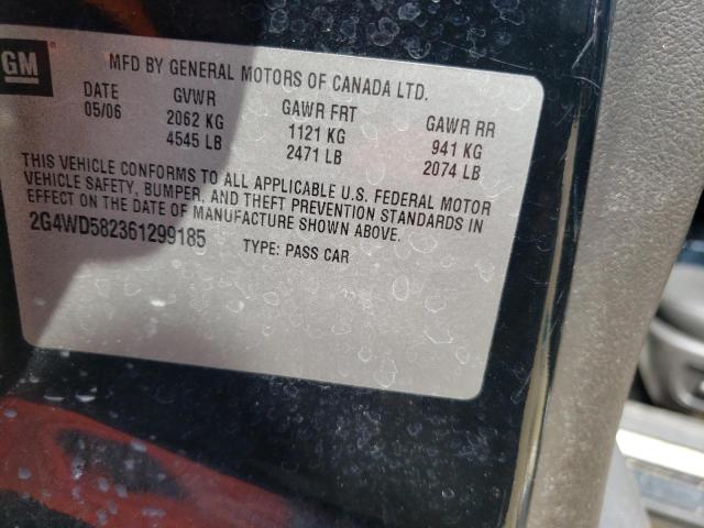 Photo 10 from auction – 2006 BUICK LACROSSE C with VIN 2G4WD582361299185