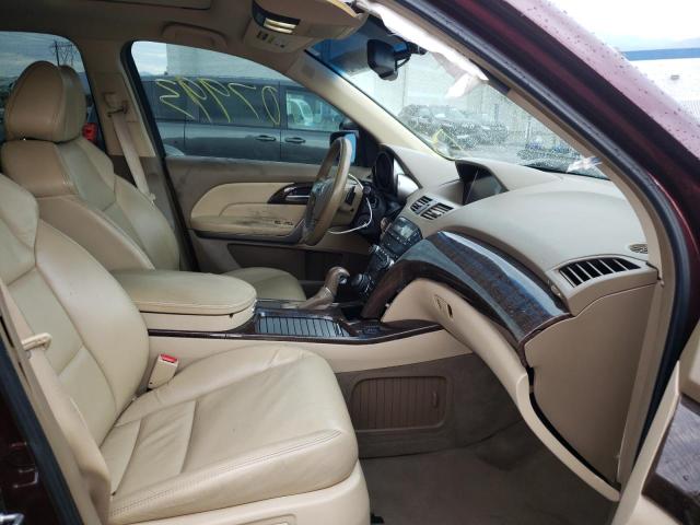 Photo 5 from auction – 2012 ACURA MDX TECHNO with VIN 2HNYD2H38CH504551