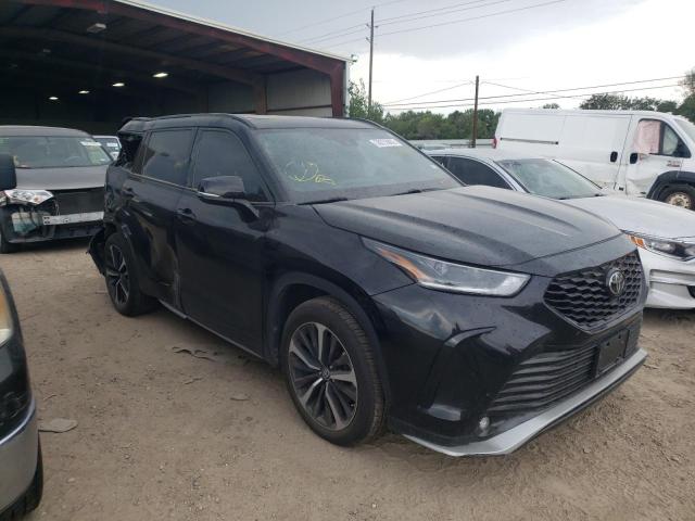TOYOTA HIGHLANDER 2021 with VIN 5TDLZRAHXMS041914 - Photo from auction