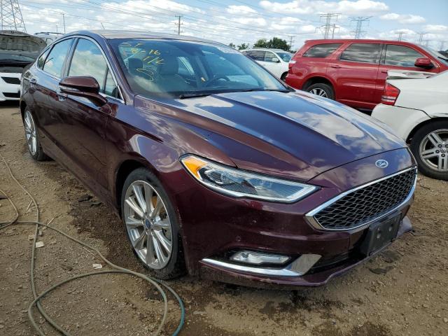 FORD FUSION TIT 2017 with VIN 3FA6P0D90HR304588 - Photo from auction