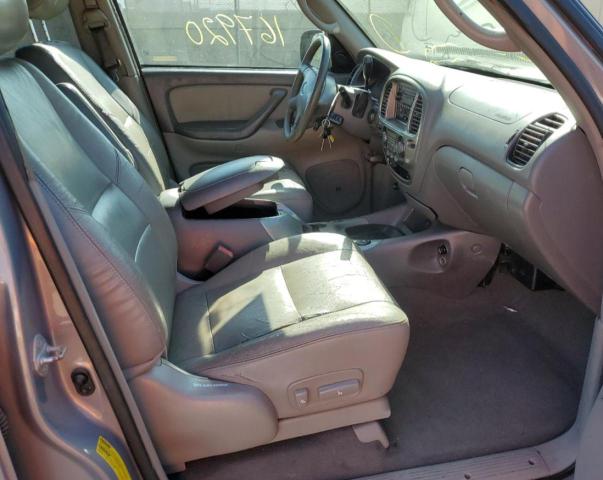 Photo 5 from auction – 2002 TOYOTA SEQUOIA LI with VIN 5TDZT38A72S104627